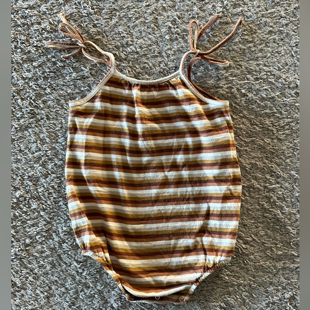 Stripped romper